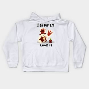 I Simple  love it Kids Hoodie